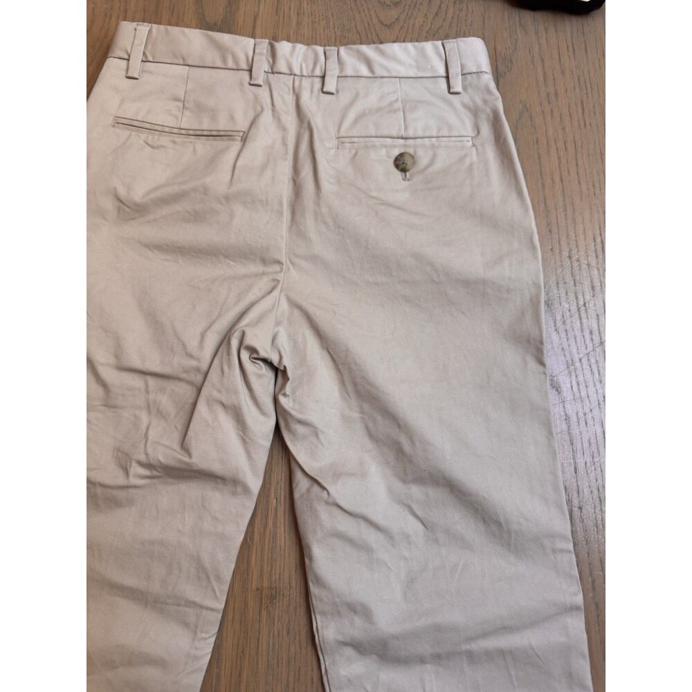 J Crew Crewcuts Thompson Boys Size 8 Khaki Chino Dress Pants Pristine - Picture 9 of 10